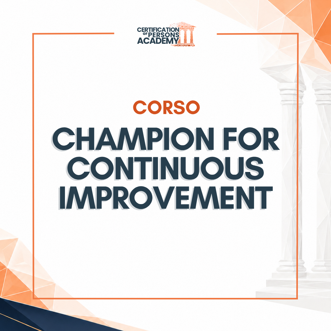 Champion for Continuous Improvement