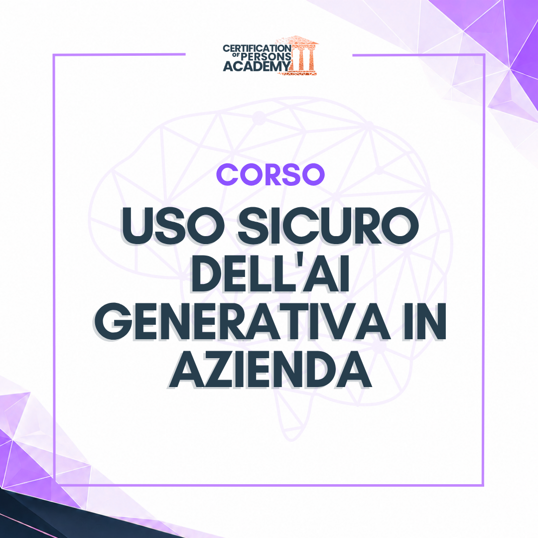 Corso Uso sicuro dell'AI generativa in azienda